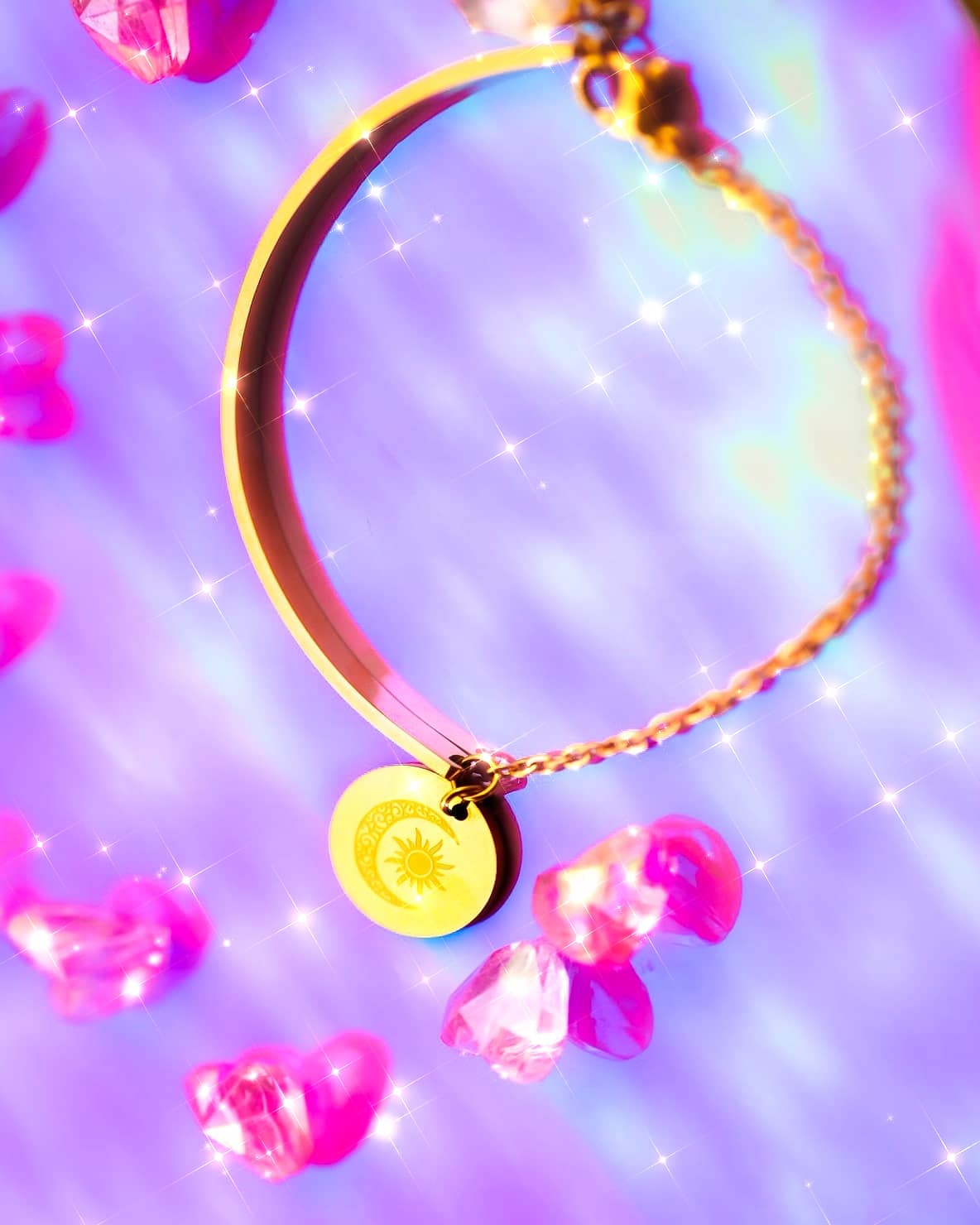 SELENE Chain Bracelet (Yellow Gold) - Wonderland L'atelier